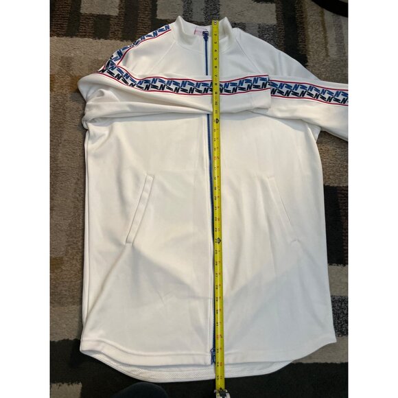 Nike Mens M Zip-Up Track Jacket White With Logo Detailing & Side Pockets - Picture 6 of 8